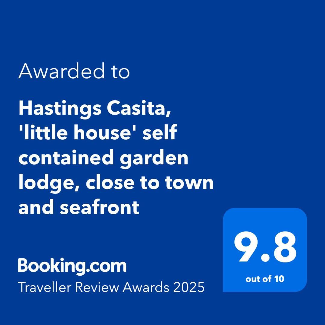 Hastings Casita, 'Little House' Self Contained Garden Lodge, Close To Town And Seafront Eksteriør billede